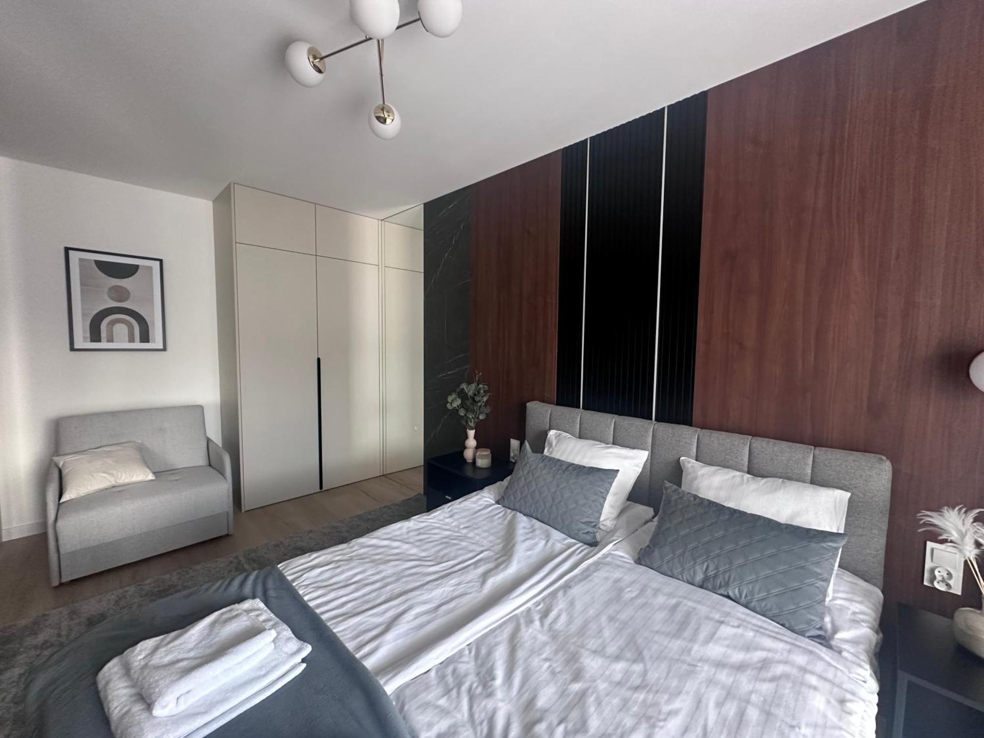 Aurum Ul Cicha 16 5a Bezplatny Parking Apartment